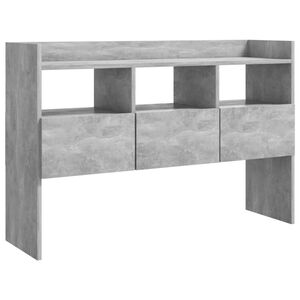 vidaXL Sideboard Betongrau 105x30x70 cm Holzwerkstoff