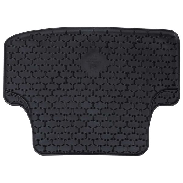 vidaXL Autofu&szlig;matte 4 Stk. Schwarz geeignet f&uuml;r Audi A3 2012-2020 Gummi