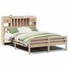 vidaXL Massivholzbett mit Regal ohne Matratze 140x200 cm Kiefer