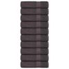 vidaXL Handt&uuml;cher FROGN 10 Stk. Anthrazit 50x100 cm 360 g/m&sup2;