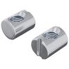 vidaXL Zylindermuttern 2 pcs M6 x 13 mm (Gewindedurchmesser x H)