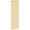 vidaXL Verdunkelungsrollo Beige 55x150cm Stoffbreite 50,7 cm Polyester