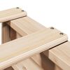 vidaXL Massivholzbett ohne Matratze 140x190 cm Kiefernholz