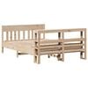 vidaXL Massivholzbett ohne Matratze 120x190 cm Kiefernholz