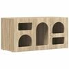 vidaXL TV-Schr&auml;nk ELST 80 x 35 x 40 cm Sonoma-Eiche Holzwerkstoff
