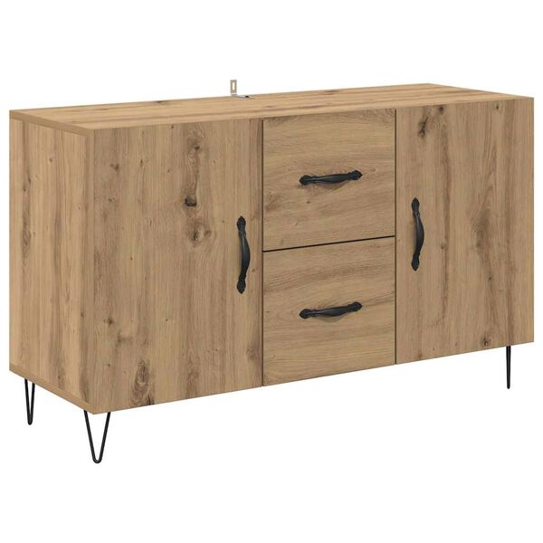 vidaXL Sideboard Artisan-Eiche 100 x 36 x 60 cm Holzwerkstoff
