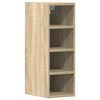 vidaXL H&auml;ngeschrank Sonoma-Eiche 20x29,5x60 cm Holzwerkstoff