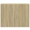 vidaXL Wandschrank Sonoma-Eiche 80x42,5x64 cm Holzwerkstoff