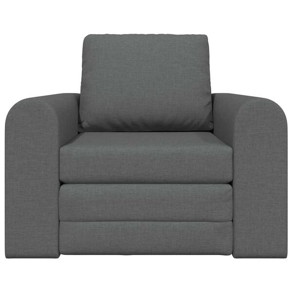 vidaXL Schlafsofa Dunkelgrau 98 x 71 x 83 cm Stoff