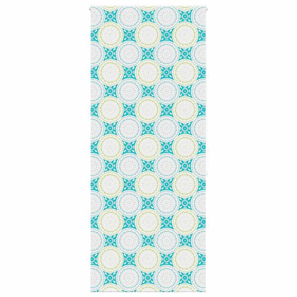 vidaXL Duschrollo 100x240 cm Stoffbreite 96 cm