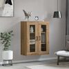 vidaXL Sideboard Artisan-Eiche 69,5 x 34 x 90 cm Holzwerkstoff