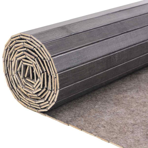 vidaXL Raumteiler Bambus Grau Breite 250 cm H&ouml;he 165 cm