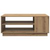 vidaXL Couchtisch Artisan-Eiche 102x55x43 cm Holzwerkstoff