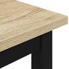 vidaXL Bank Sonoma 200 x 35 x 45 cm Holzwerkstoff