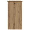 vidaXL Schreibtisch Artisan-Eiche 80x40x75 cm Holzwerkstoff