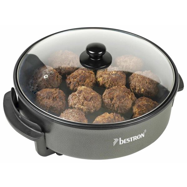 Bestron Elektrische Partypfanne AHP1500Z 1500 W Grau