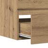 vidaXL Bad-H&auml;ngeschrank Artisan-Eiche 80x38,5x45 cm Holzwerkstoff