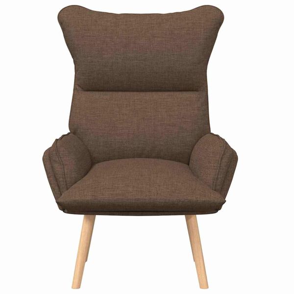 vidaXL Sessel Braun 69 x 74 x 93 cm Sherpa-Stoff