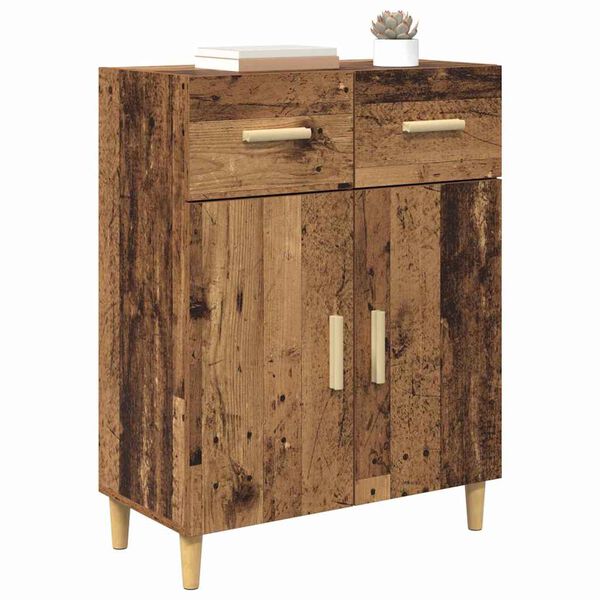 vidaXL Sideboard Altholz 34 x 69,5 x 89 cm Holzwerkstoff