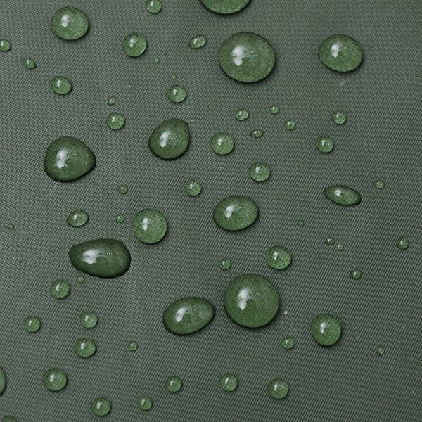 vidaXL Regenmantel Wasserdicht Strapazierf&auml;hig Lang Kapuze Gr&uuml;n XXL