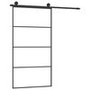 vidaXL Schiebet&uuml;r mit Beschlag 102,5x205 cm ESG-Glas & Aluminium