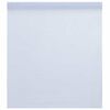 vidaXL Window Film Verstellbar Wei&szlig; mattiert 23.6 x 787.4 in PVC