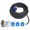 ProPlus Steckdosenleiste f&uuml;r Camping/Anh&auml;nger 10 m 3&times;Schuko