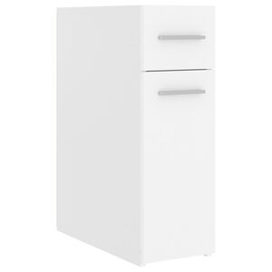 vidaXL Apothekerschrank Wei&szlig; 20x45,5x60 cm Holzwerkstoff