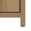 vidaXL Badschrank Artisan-Eiche 30x30x183,5 cm Holzwerkstoff