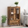 vidaXL Highboard Altholz 69,5 x 31 x 115 cm Holzwerkstoff