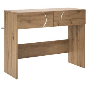 vidaXL Konsolentisch Artisan-Eiche 96,5 x 38 x 75 cm Holzwerkstoff