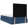 vidaXL Bett mit Stauraum und LED Blau 120 x 200 cm Polyester
