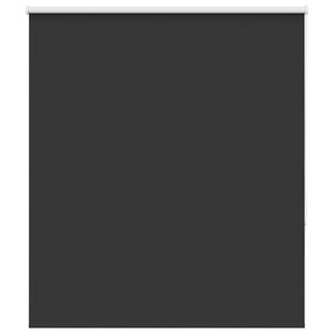 vidaXL Verdunkelungsrollo Schwarz 120x175 cm Stoffbreite 116,6 cm