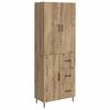 vidaXL Schrankset 2 Stk. Artisan-Eiche Holzwerkstoff