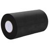 vidaXL Selbstklebendes Kunstrasenband Schwarz 10 x 0,15 cm Vliesstoff