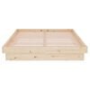 vidaXL Massivholzbett 120x200 cm