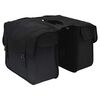 vidaXL Fahrradtasche Schwarz 40 x 18,5 x 35 cm Polyester