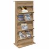 vidaXL Magazinregal Artisan-Eiche 70 x 41 x 156 cm Holzwerkstoff