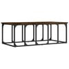 vidaXL Couchtisch R&auml;uchereiche 100x50x35,5 cm Holzwerkstoff