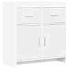 vidaXL Sideboard Wei&szlig; 75 x 36 x 80 cm Holzwerkstoff