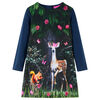 Kinderkleid mit Langen &Auml;rmeln Marineblau 116