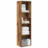 vidaXL B&uuml;cherregal Altholz-Optik 40x30x152 cm Holzwerkstoff