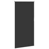 vidaXL Verdunkelungsrollo Schwarz 85x150 cm Stoffbreite 80,7 cm