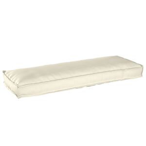 vidaXL Kissen Creme 120 x 40 x 8 cm Oxford-Stoff