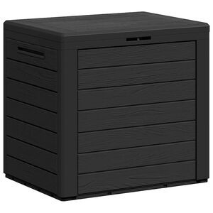 vidaXL Gartentruhe Anthrazit 58,5x46x55 cm Polypropylen
