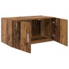 vidaXL Wandschrank Altholz 80 x 42,5 x 40 cm Holzwerkstoff