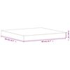vidaXL Tischplatte 40x40x4 cm Quadratisch Massivholz Buche