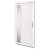 vidaXL Haust&uuml;r Wei&szlig; 108x208 cm PVC