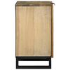 vidaXL Waschbeckenschrank Braun 38 x 33,5 x 58 cm Holzwerkstoff