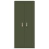 vidaXL Aufbewahrungsschrank mit Speicher Olive Gr&uuml;n 60 x 40 x 140 cm
